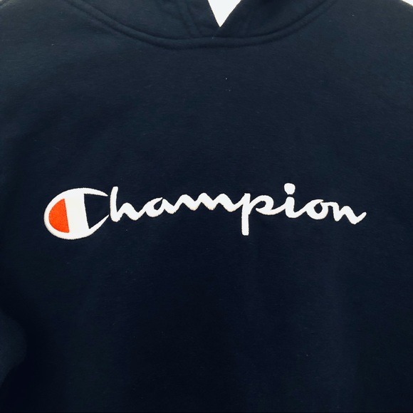 Champion Boys Youth Heritage Hooded Sweatshirt - Picture 4 of 7